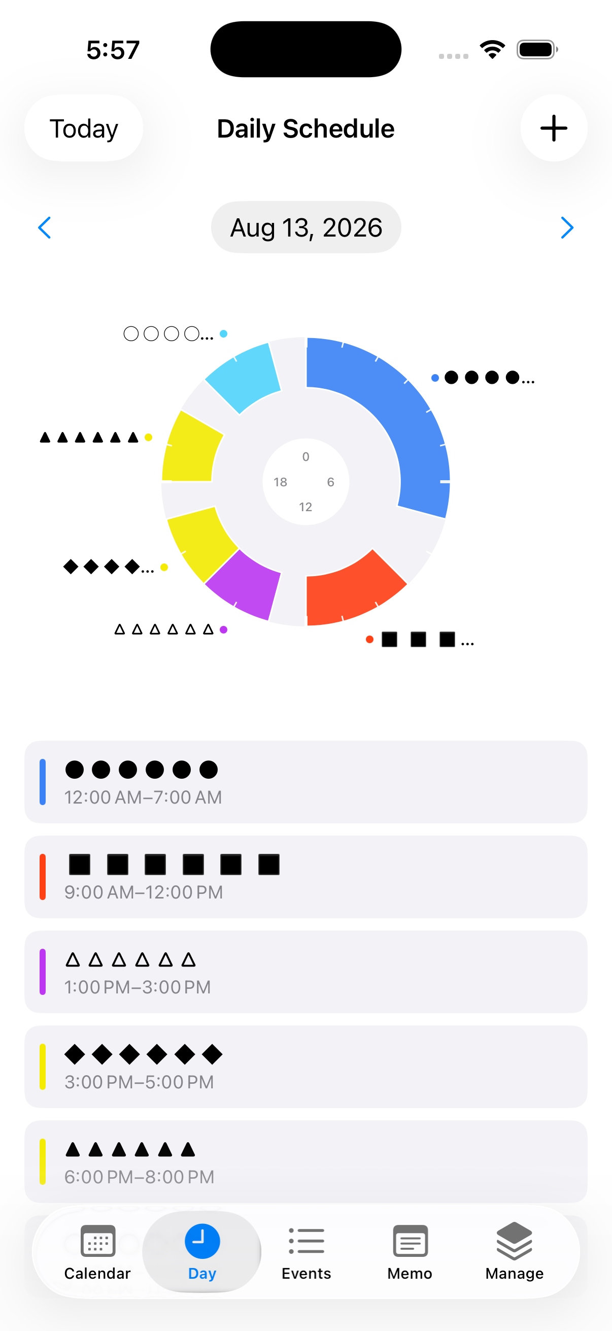 Schedule And Notes screenshot 2